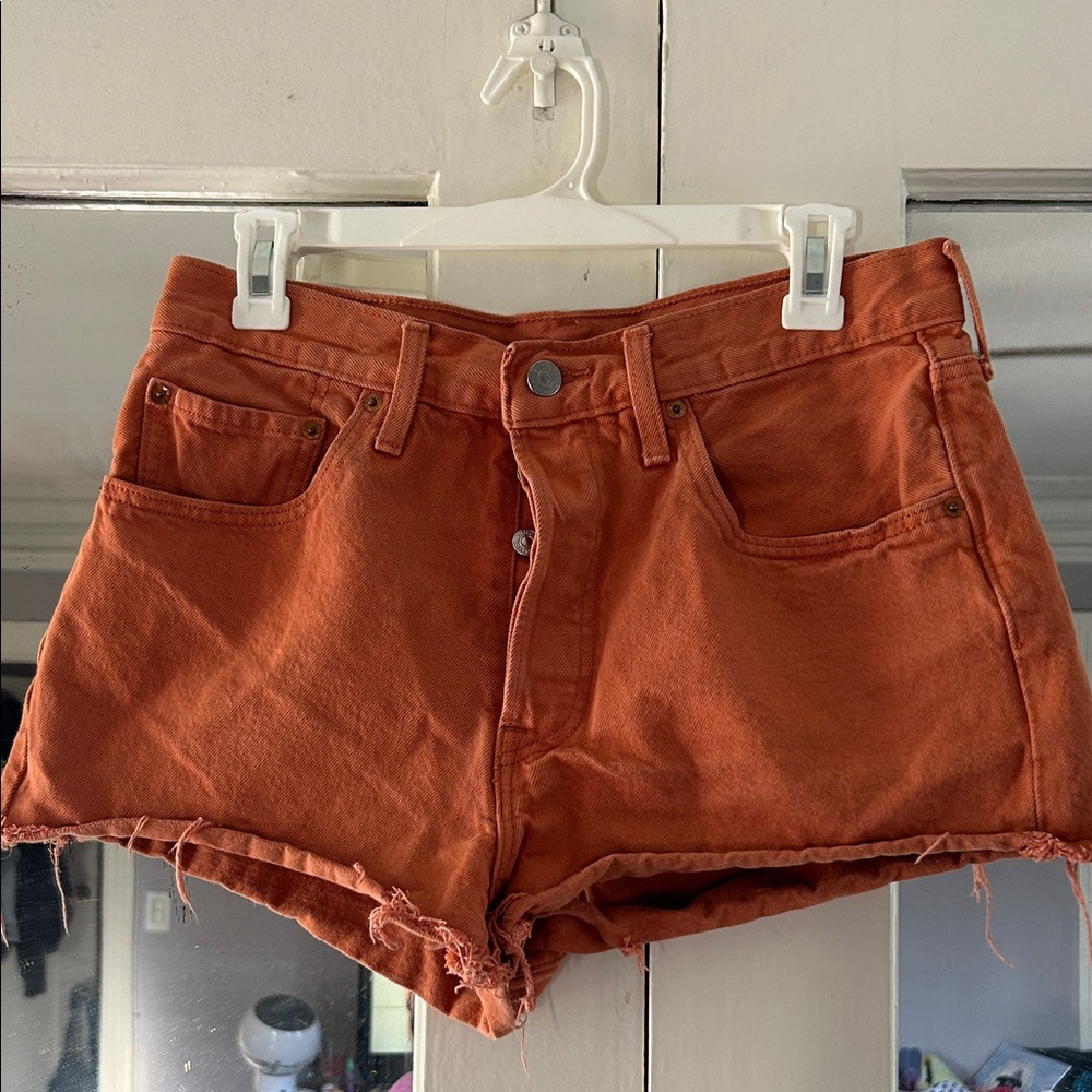 Levi's Women's Rust Jean Shorts